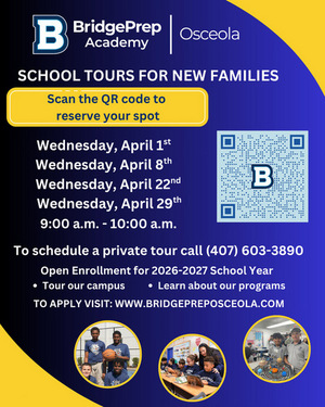⭐School Tours for New Families /  ⭐Visitas Escolares para Familias Nuevas